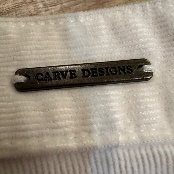 CARVE DESIGN WOMENS SIZE 14 WHITE SHORTS - Picture 9 of 9